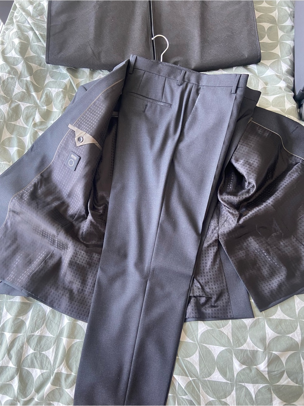 Boss Classic Two-Button Suit - Picture 3 of 15
